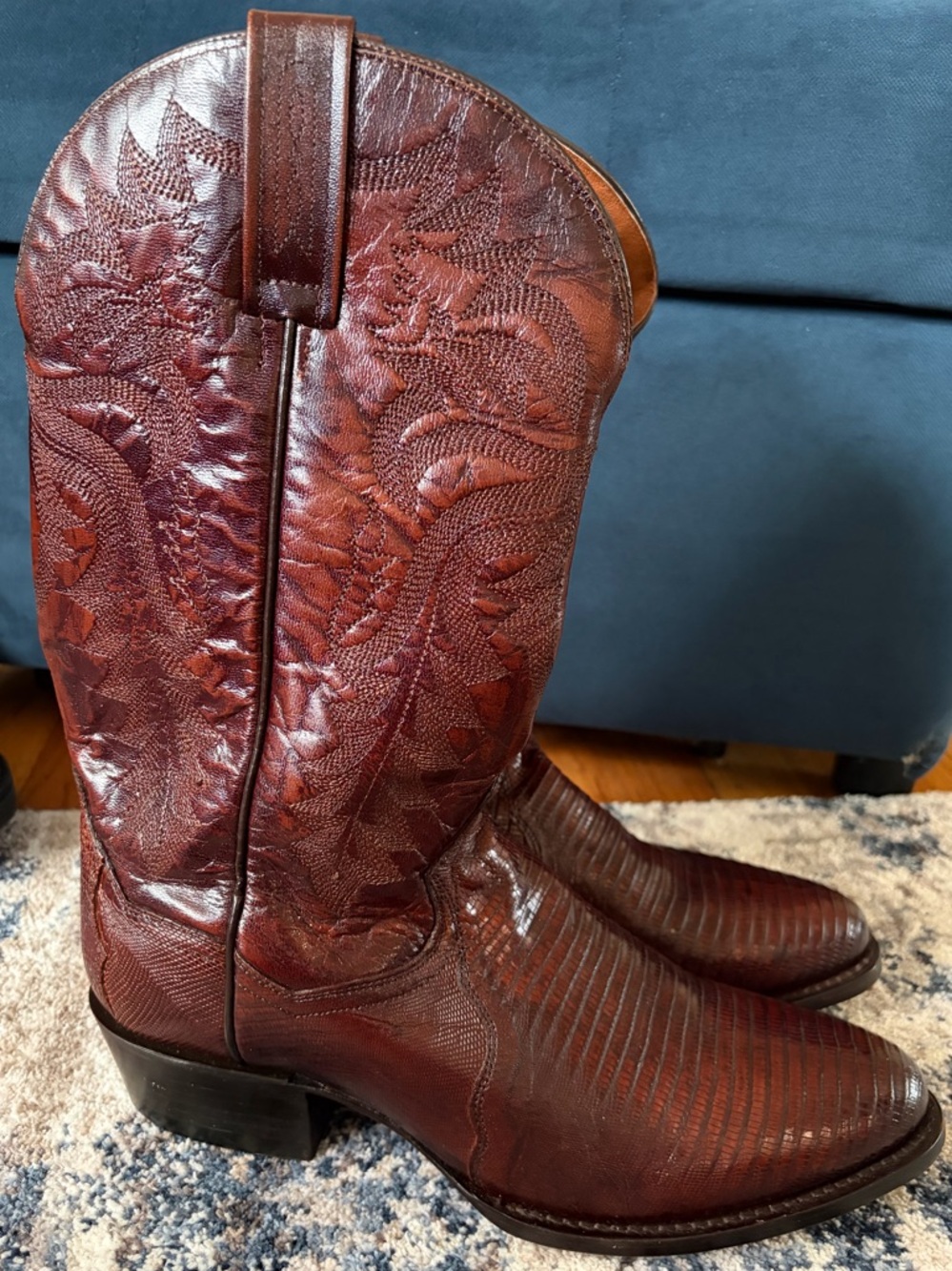 Dan Post Men's Distressed  Western Cowboy Boots - Picture 5 of 5